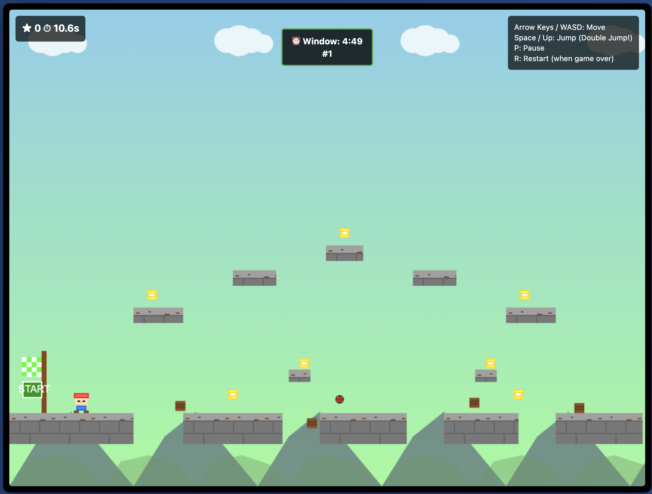 Retro Cash Rush Gameplay